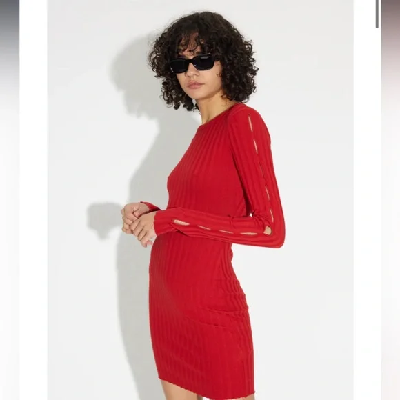knee length dresses for ladies Verona Henley Mini Dress L / Jet Black main image 0